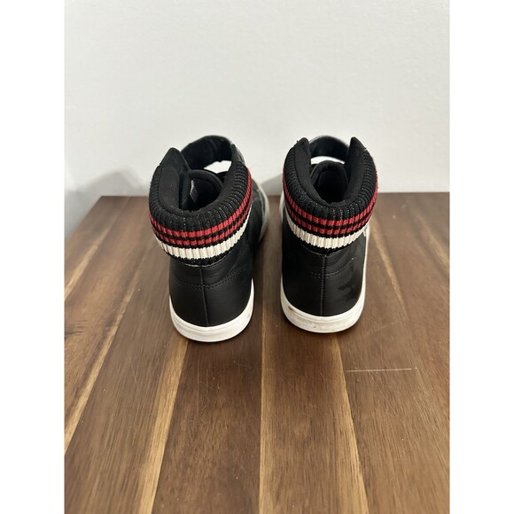 Polo Ralph Lauren Boys Theron Faux-Leather Boot Sneaker Size 3 - Picture 5 of 7